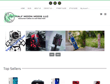 Tablet Screenshot of halfmoonmods.com